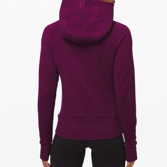 SOLD - scuba hoodie *light cotton fleece - Picture 3 of 9